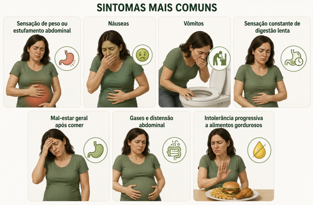 Sintomas de colelitiase